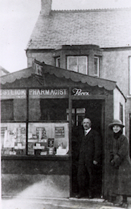 Estlick's Old Pharmacist Shop Then